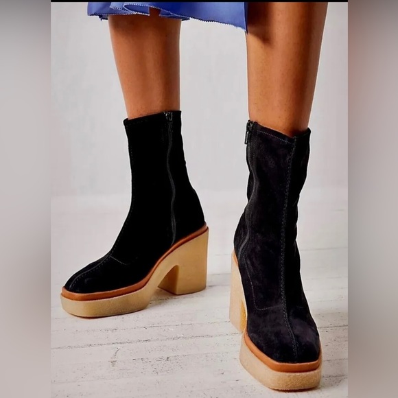 Free People Gigi Ankle Boots Size 38/8 - Picture 2 of 10